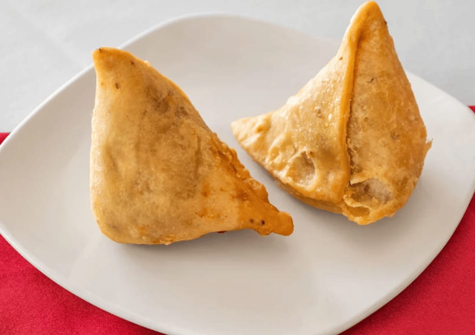 Vegetable Samosa.