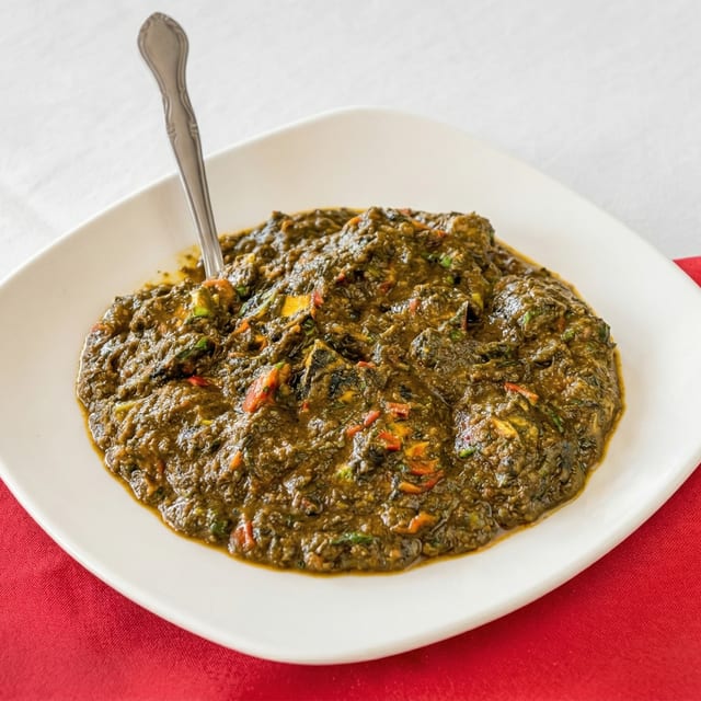 Chicken Tikka Saag.